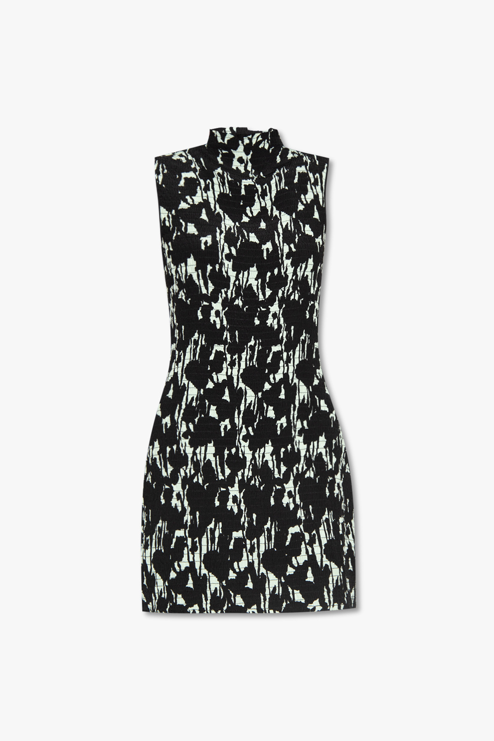 Black Dress with decorative pattern Proenza Schouler White Label